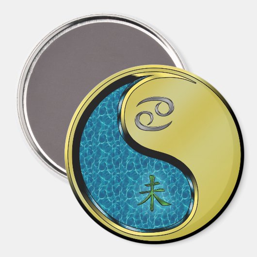 Cancer & Metal Goat マグネット (正面/裏面)