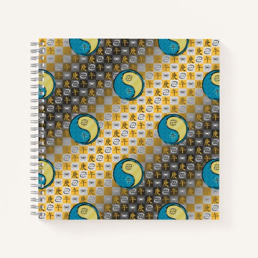 Cancer & Metal Horse ノートブック (正面)