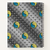 Cancer & Metal Rabbit Spiral Notebook ノートブック (裏面)