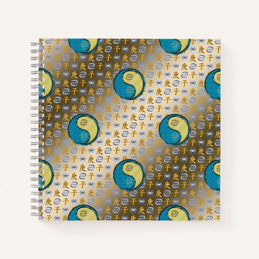 Cancer & Metal Rat ノートブック (正面)