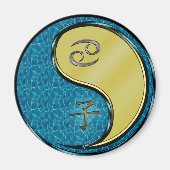 Cancer & Metal Rat マグネット (正面)