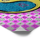 Cancer & Metal Rooster ポスター (角)