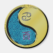 Cancer & Metal Rooster マグネット (正面)