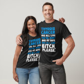 Cancer My Wife Support引用文おもしろい Tシャツ (ユニセックス)