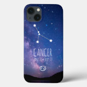 Cancer | Personalized Zodiac Constellation Case-Mate iPhoneケース (裏面)