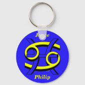 Cancer & Pisces BY キーホルダー (正面)