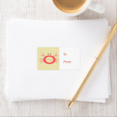 Cancer Star Sign Crab Present Labels ラベル (インサイチュ)