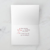 Cancer Support 考え's Of You、Chophy、Pink カード (内部)