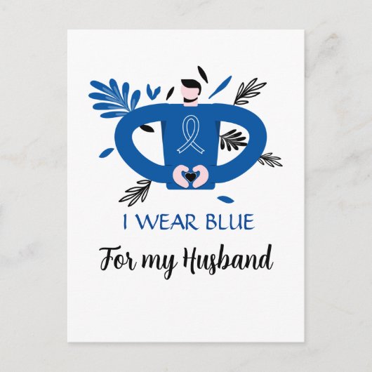 Cancer Support Custom ポストカード (正面)