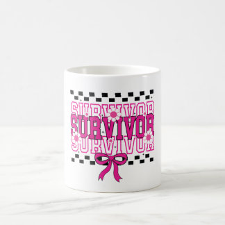 Cancer Survivor Breast Cancer Pink コーヒーマグカップ
