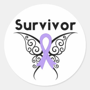 Cancer Survivor Tribal Butterfly概要 ラウンドシール