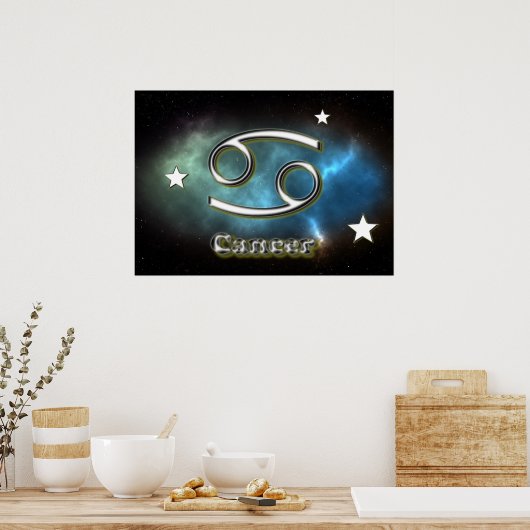 Cancer symbol ポスター (キッチン)