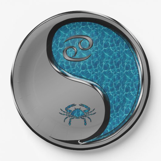 Cancer the Crab ペーパープレート (正面)