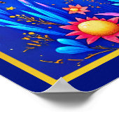 Cancer the Crab Zodiac Sign ポスター (角)