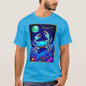 Cancer the Crab Zodiac Sign Tシャツ (正面)