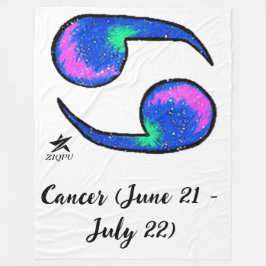 Cancer Throw Blankets フリースブランケット