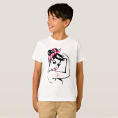 Cancer Warrior認識度Teeのサポ信じート Tシャツ (正面フル)