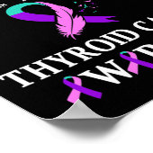 Cancer Warrior 素晴らし I ポスター (角)