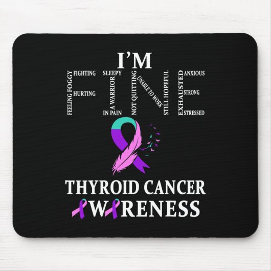 Cancer Warrior 素晴らし I マウスパッド (正面)