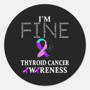 Cancer Warrior 素晴らし I ラウンドシール