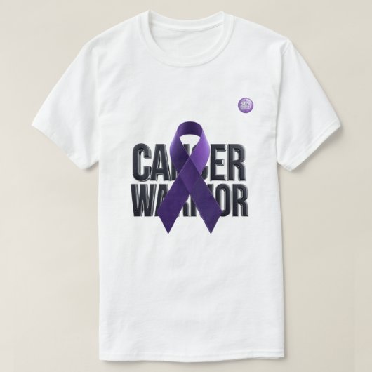 Cancer Warrior T-Shirt Tシャツ (デザイン正面)