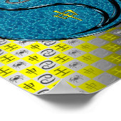 Cancer & Water Monkey ポスター (角)