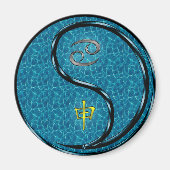 Cancer & Water Monkey マグネット (正面)