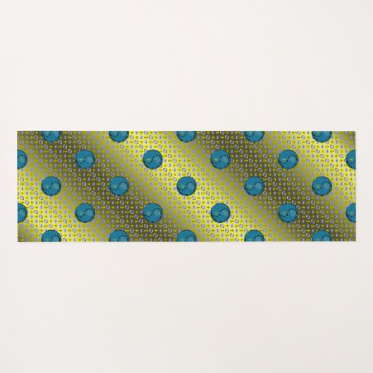 Cancer & Water Monkey ヨガマット (裏面(横))