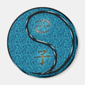 Cancer & Water Rat マグネット (正面)