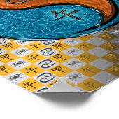 Cancer & Wood Horse ポスター (角)