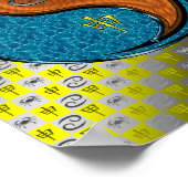 Cancer & Wood Monkey ポスター (角)