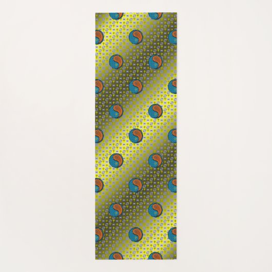 Cancer & Wood Monkey ヨガマット (裏面)