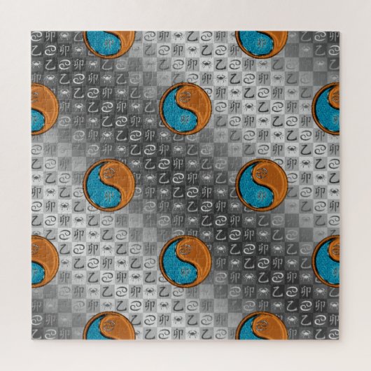 Cancer & Wood Rabbit ジグソーパズル (縦)