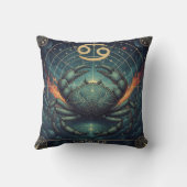 Cancer Zodiac Celestial クッション (裏面)