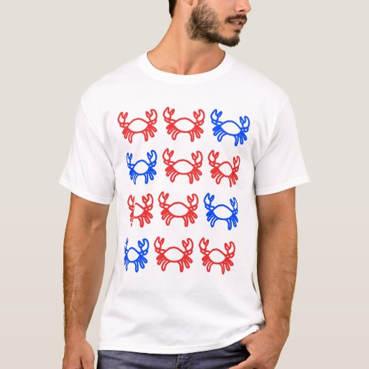 Cancer Zodiac Crab T‑Shirt – Emotional Cancer Tシャツ (正面)