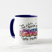 Cancer Zodiac Graffiti  マグカップ (正面左)