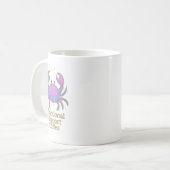 Cancer Zodiac Mug – Emotional Support Coffee mug コーヒーマグカップ (正面左)