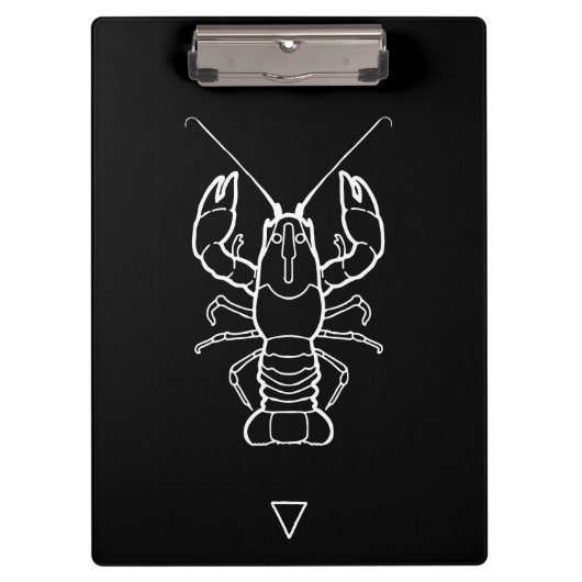 Cancer Zodiac Sign -  クリップボード (正面)