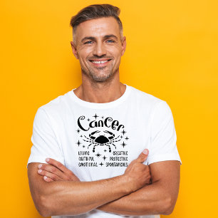  Cancer Zodiac Sign Horoscope Personality Traits  Tシャツ