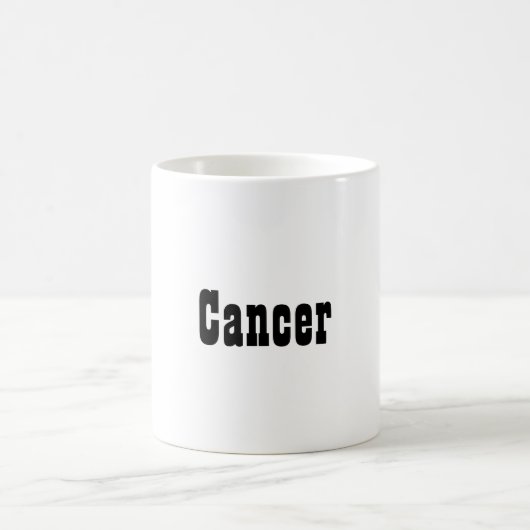 Cancer Zodiac Sign Morphing Mug モーフィングマグカップ (中央)