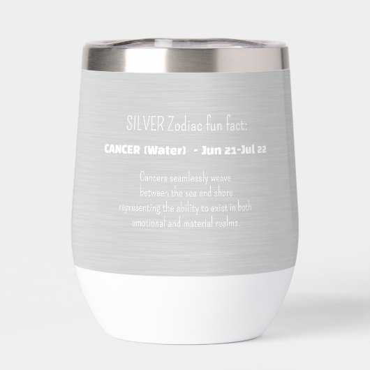 CANCER Zodiac Sign Personality Traits (背面)