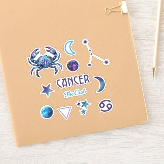Cancer Zodiac Sticker Collection シール