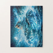 Cancer Zodiac with Mother and Child Reaching for t ジグソーパズル (縦)