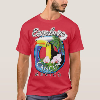 Cancn Mexico旅行パッチの探索 Tシャツ