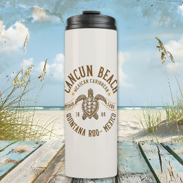Cancun Beach Mexico | Paradise Mexican Caribbean タンブラー