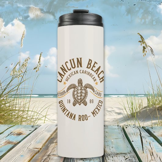 Cancun Beach Mexico | Paradise Mexican Caribbean タンブラー