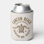 Cancun Beach Mexico | Paradise Mexican Caribbean 缶クーラー (缶正面)
