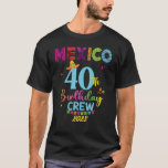 Cancun Birthday Girl 30th 50th Party Mexico Matchi Tシャツ<br><div class="desc">Cancun Birthday Girl 30th 50th Party Mexico Matching Group</div>