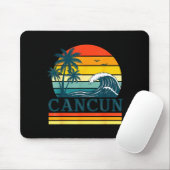 Cancun Holiday Christmas Trip Vacation Matching  マウスパッド (マウス)