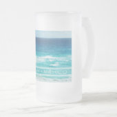 Cancún - México フロストグラスビールジョッキ (正面右)